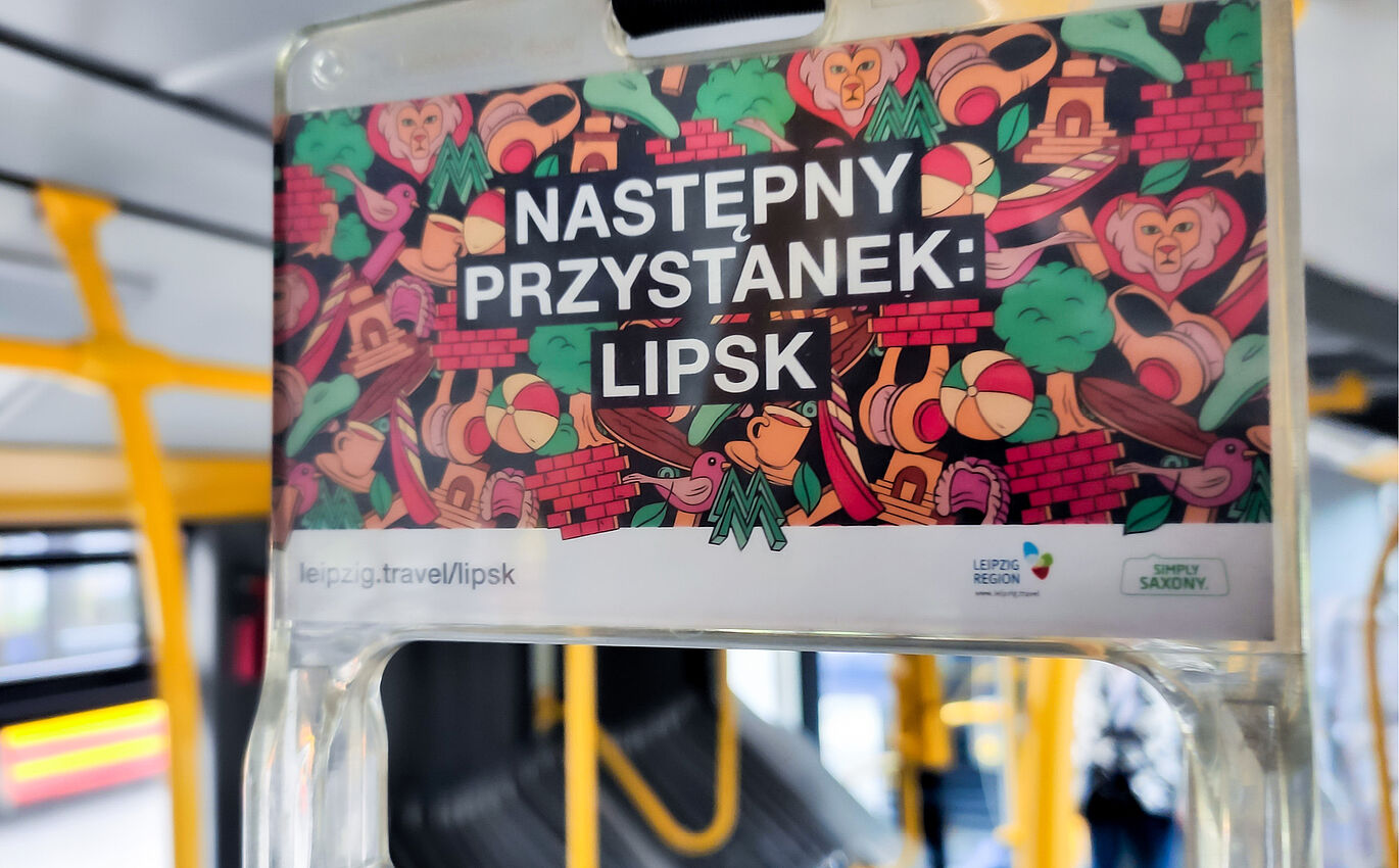 casual light campaign design transports the Leipzig vibe