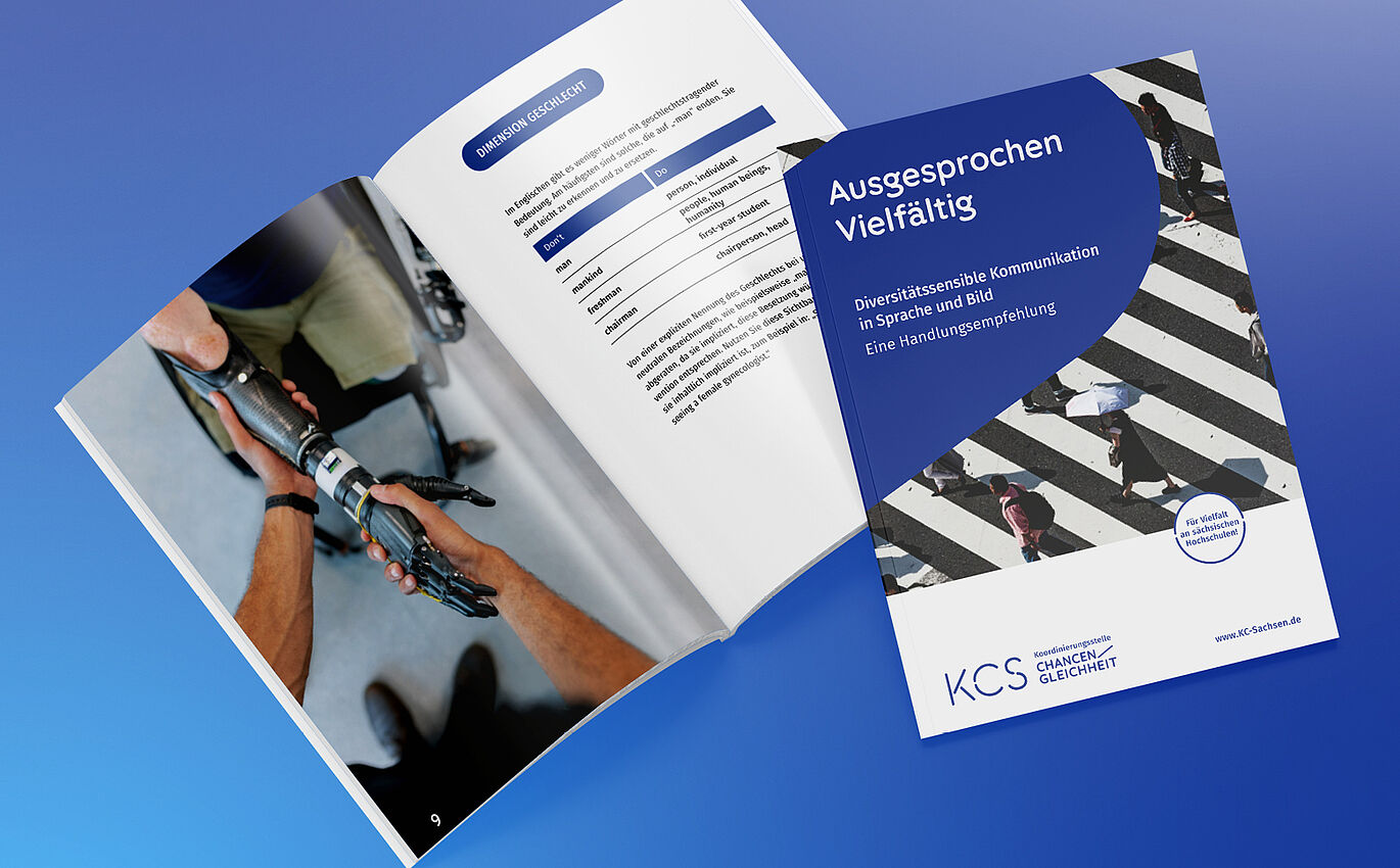 Brochure shows the new corporate design of KCS